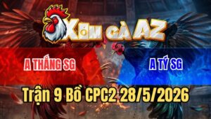 Trận 9 CPC2 28/5/2026: Đỏ Có Chân Xạo Lờ Phản Ăn 2 Đưa Biện Ra Đảo