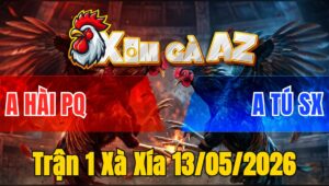 Trận 1 Xà Xía 13/05/2026 - Đỏ Đá Đâm Như Sát Thủ Hạ Xanh Gọn Gàng