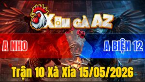 Trận 10 Xà Xía 15/05/2026 - Xanh Đi Bộ Cũng Đâm Hạ Đỏ Tuyệt Đối