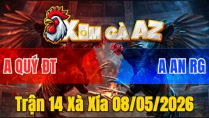 Trận 14 Xà Xía 08/05/2026 - Bướm Chân Trắng Đâm Liên Tục Hạ Đỏ Tuyệt Đối