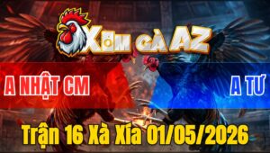 Trận 16 Xà Xía 01/05/2026 - Xanh Chấp 7 Chấm Thắng Chỉ 3 Chân
