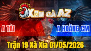 Trận 19 Xà Xía 01/05/2026 - Bướm Chân Trắng Đá Quá Hay Hạ Đỏ Nhẹ Nhàng