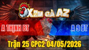 Trận 25 CPC2 04/05/2026 - Xanh Chưa Thả Đá Ăn 6 Buông Ra Đỏ Siết Tốc Chạy