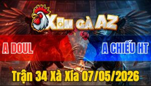 Trận 34 Xà Xía 07/05/2026 - Đỏ Chạy Dạt Xanh Siết Mấy Chân Chạy Luôn