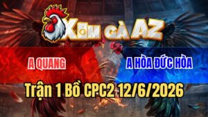 Trận 1 CPC2 12/6/2026: Úa Đá Nhiều Không Bằng Úa Đá 1 Phát Ăn Ngay