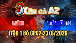 Trận 1 CPC2 23/6/2026: Chuối Cọp Anh Lành Hạ Bướm Trong Tay Nước Đầu