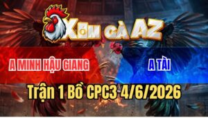 Trận 1 CPC3 4/6/2026: Gà Điều Ra Đá mấy Cây Đỏ Gãy Dò La Miệng