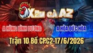 Trận 10 CPC2 17/6/2026: Xanh Dí Ăn 6 Buông Tay Đỏ Đá Đúng Chân Gãy Giò