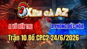 Trận 10 CPC2 24/6/2026: Bướm Canh Chặn Hay Đâm Khét Lọt Té Giữa Sân