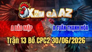 Trận 13 CPC2 30/6/2026: Xanh Chạy Xe Quay Lại Trả Chân Đỏ Té Xỉu
