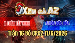 Trận 16 CPC2 11/6/2026: Bướm Canh Chặn Hay, Que Lọt Cựa Là Đăng Xuất
