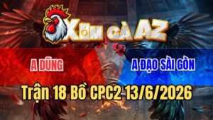 Trận 18 CPC2 13/6/2026: Hai Con Đá Quá Đâm, Lọt Cựa Chết Cả Đôi