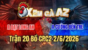 Trận 20 CPC2 2/6/2026: Bướm Camelo Tiễn Bướm Hiệu Anh Nu Nhập Thổ