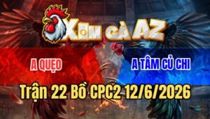 Trận 22 CPC2 12/6/2026: Xanh Đá Như Súng Bắn, Đỏ Xách Đuôi Ra Ngoài