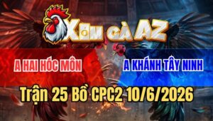 Trận 25 CPC2 10/6/2026: Úa Đá Như Xe Đụng Đâm Mấy Cây Bướm Xỉu Tại Ô