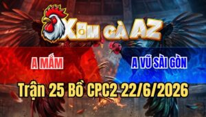 Trận 25 CPC2 22/6/2026: Đỏ Bú Cây Lưng Quá Nặng Xanh Lọt Xỉu Hết Sửa