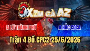 Trận 4 CPC2 25/6/2026: Điều Cọp Hắc CoCa Đâm Bướm Không Kịp Dỡ Giò