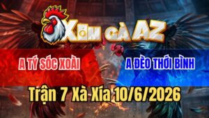 Trận 7 Xà Xía 10/6/2026: Đỏ Canh Chặn Đâm Đầu Cần Xanh Té Chết Tại Chỗ