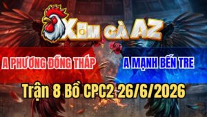 Trận 8 CPC2 26/6/2026: Bướm Anh Kiểm Kém 2 Chấm Đâm Úa Chạy Bay Bồ