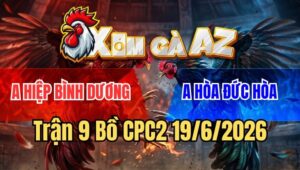Trận 9 CPC2 19/6/2026: Điều Nuốt Ói Đứng Gồng Bướm Bỏ Miệng Hòa