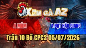 Trận 10 CPC2 5/7/2026: Bướm Đỏ Khều Nhẹ Một Cái Đối Thủ Tắt Đài