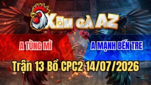 Trận 13 CPC2 14/7/2026: Vàng Bông Anh Kiểm Đâm Úa Chạy Chối Chết