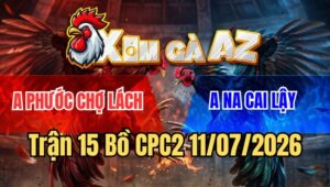 Trận 15 CPC2 11/7/2026: Điều Ghim Lút Cựa Mu Lưng Cú Té Nằm Một Đống