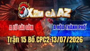 Trận 15 CPC2 13/7/2026: Vào Đá 3 Chân Camelo Chồng Độ Lên 2 Nhẹ Nhàng
