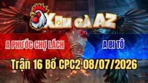 Trận 16 CPC2 8/7/2026: Xanh Hút Chết Gồng Đến Phút 90 Đỏ Bỏ Miệng Hòa
