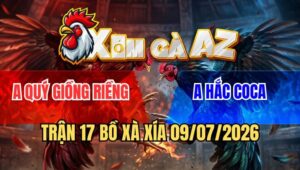 Trận 17 Xà Xía 9/7/2026: Điều Nuốt Ói Đâm Khét Sửng Lông Đầu Chạy