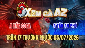 Trận 17 Thường Phước 5/7/2026: Cọp Hắc Coca Ăn Xổ 300 Không 1 Vết Xước