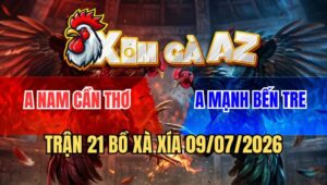 Trận 21 Xà Xía 9/7/2026: Đỏ Đá Chân Nào Cũng Đâm Xanh Ói Xỉu Trên Tay