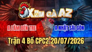 Trận 4 CPC2 20/7/2026: Bướm Có Chân Xạo Lờ Đâm Đỏ Chết Tại Chỗ