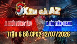 Trận 6 CPC2 12/7/2026: Bướm Đá Chân Chí Mạng Điều Giãy Chết Mau Lẹ