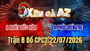 Trận 8 CPC2 22/7/2026: Điều Chồng Độ Đâm Bướm Tai Biến Hết Cứu