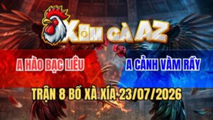 Trận 8 Xà Xía 23/7/2026: Bướm Quá Lì Chịu Cựa Tới Phút 90 Phản Kèo